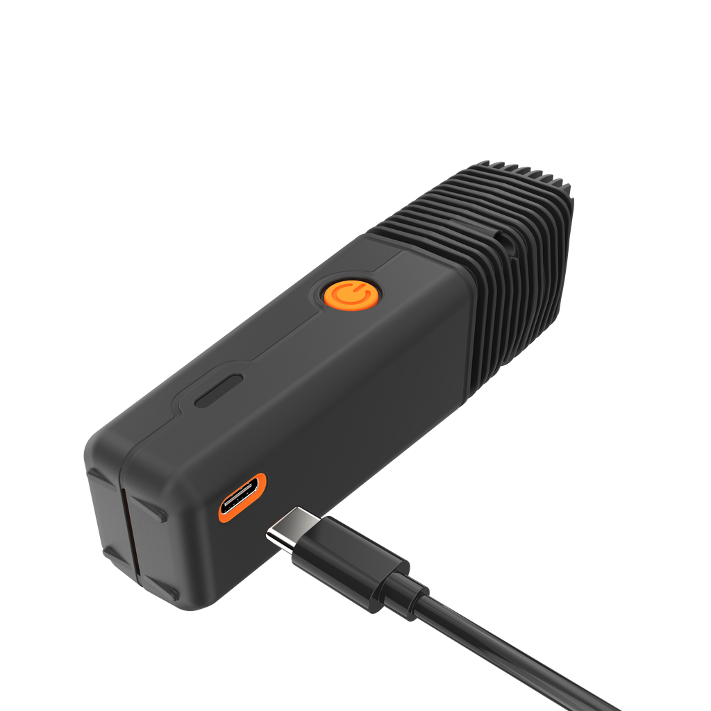 Storz und Bickel VEAZY Vaporizer Verdampfer mit Ladekabel, Ladebuchse sichbar USB C