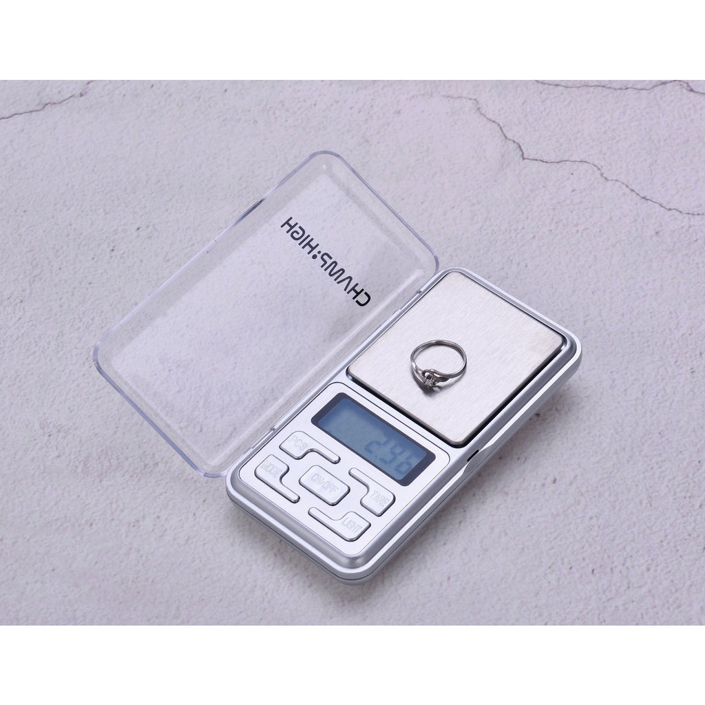 Champ High - Digitalwaage 0,01-200g inkl. Batterien Anwenderbeispiel