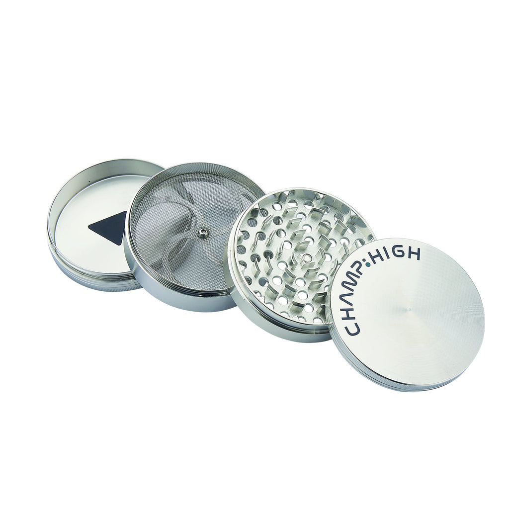 Champ High Maxi-Grinder 4-tlg. Ø 100mm in silber