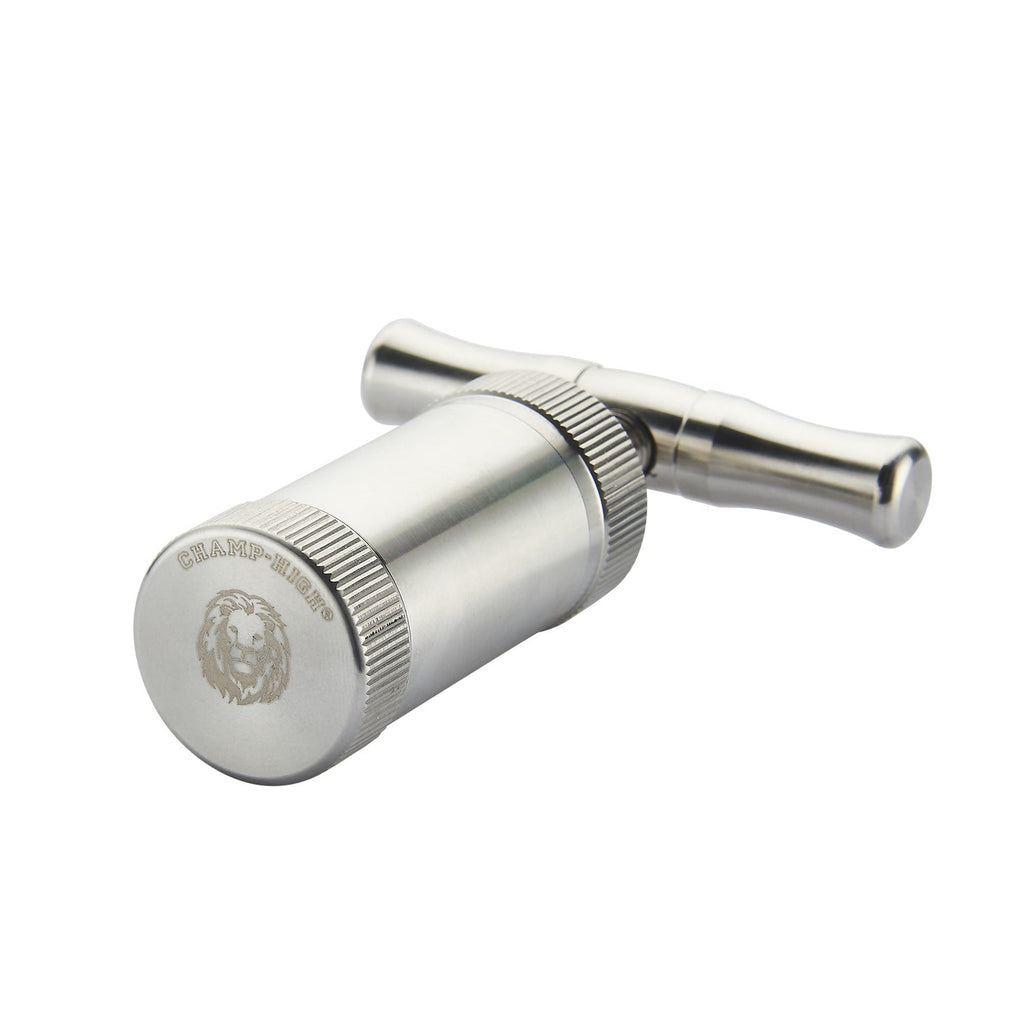 Champ High Pollenpresse aus Edelstahl
Höhe 85mm, Breite 65mm - Durchmesser 25mm von unten