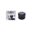 4-tlg. Ø 100mm, Der Champ High Maxi Curved-Grinder in Schwarz