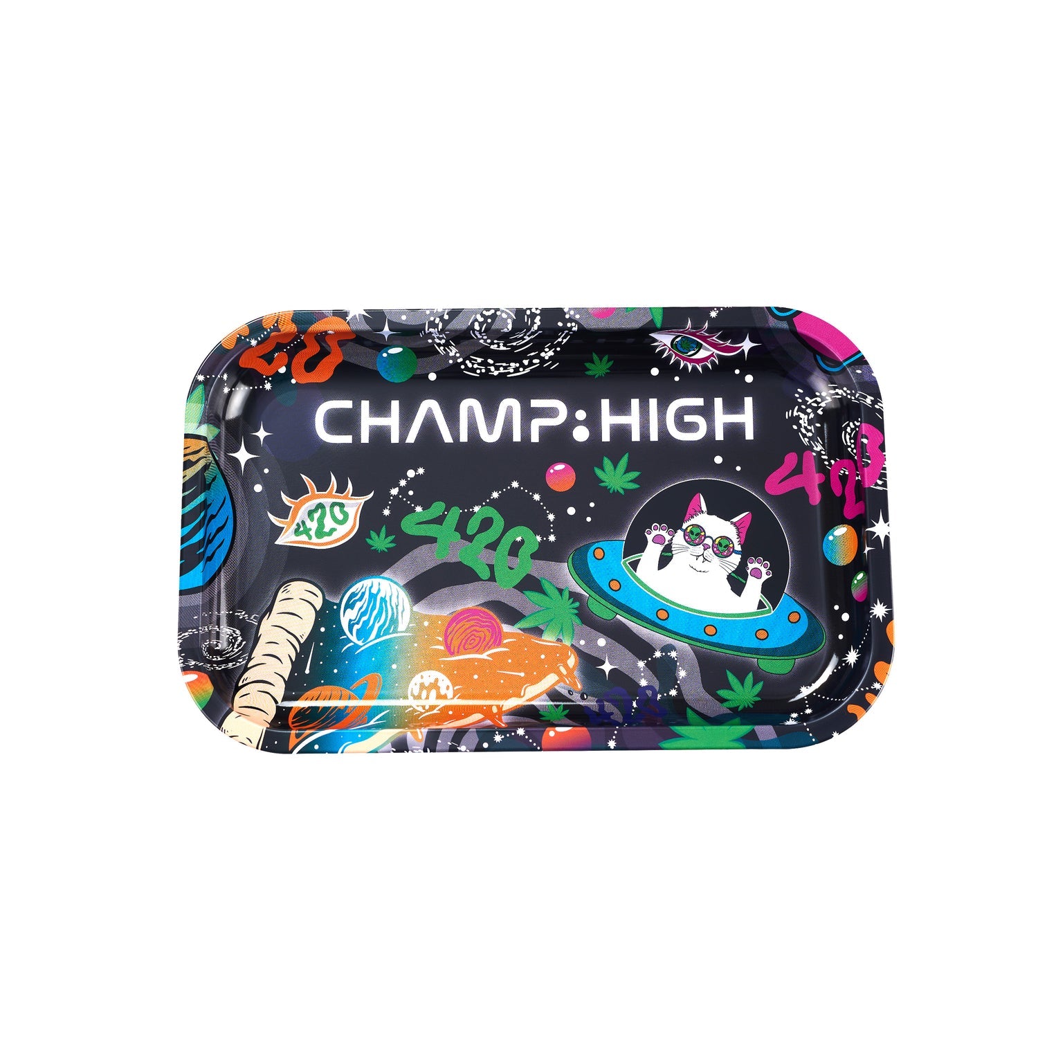 Champ High - Rolling Tray, 275x175mm Design 01