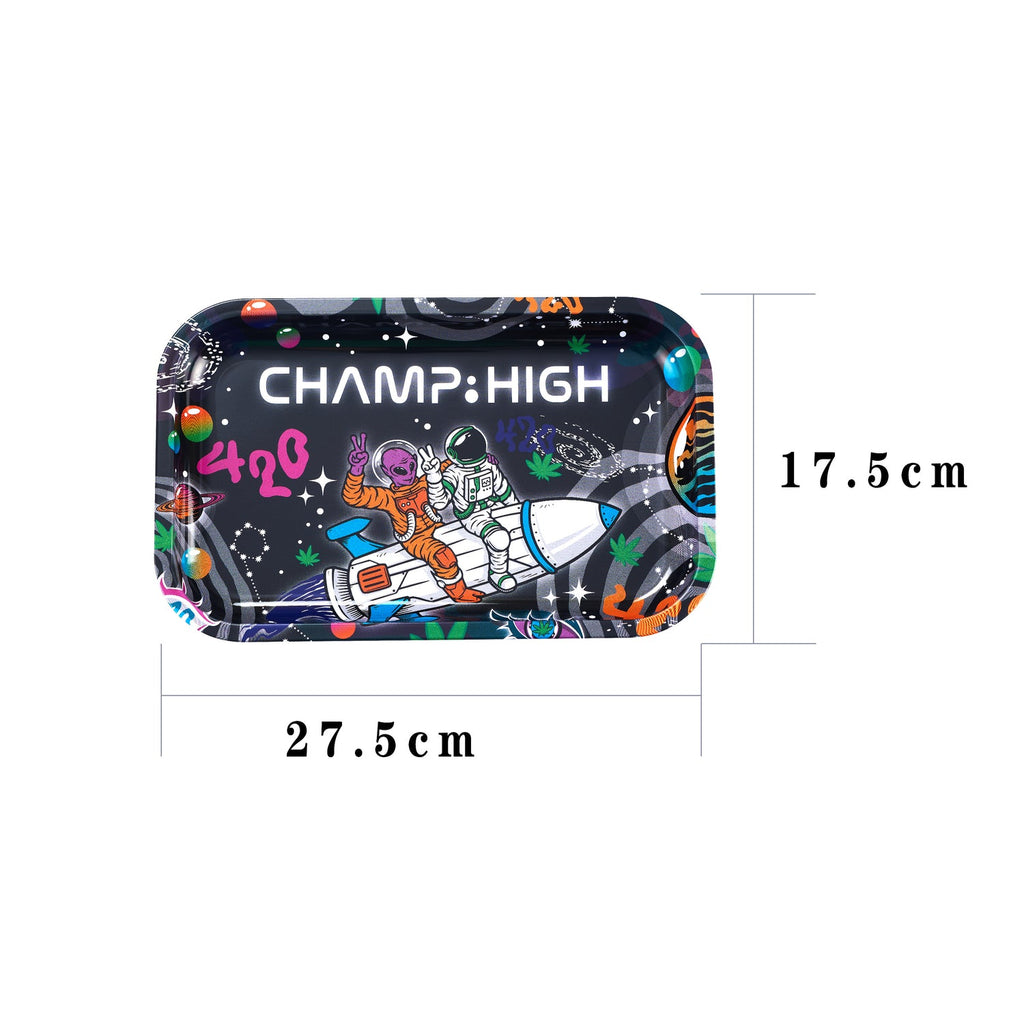 Champ High - Rolling Tray, 275x175mm mit maßen