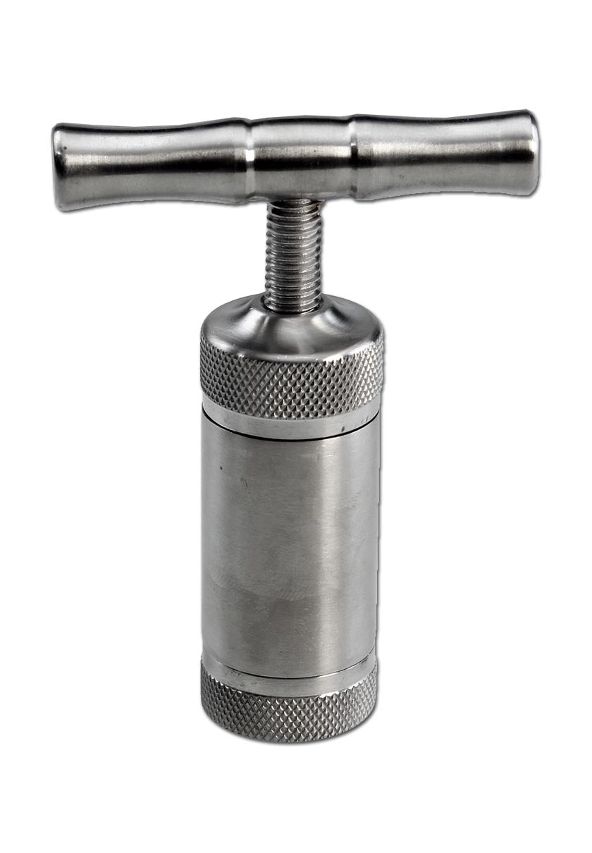 Black Leaf T-Press Pollenpresse Edelstahl in 3 Größen - dein-Onlineheadshop.de