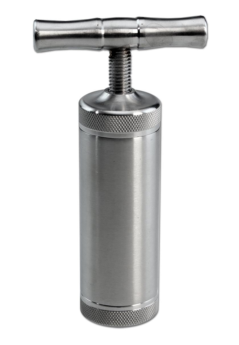 Black Leaf T-Press Pollenpresse Edelstahl in 3 Größen - dein-Onlineheadshop.de