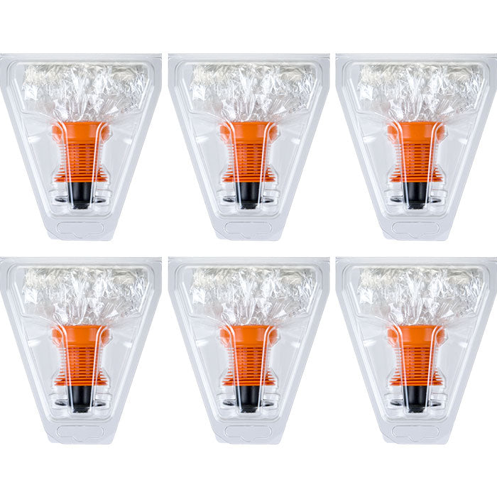 Storz & Bickel - Easy Valve Austausch Set XL, 6x Easy Valve Ballon XL mit Mundstück Länge 90cm Top View