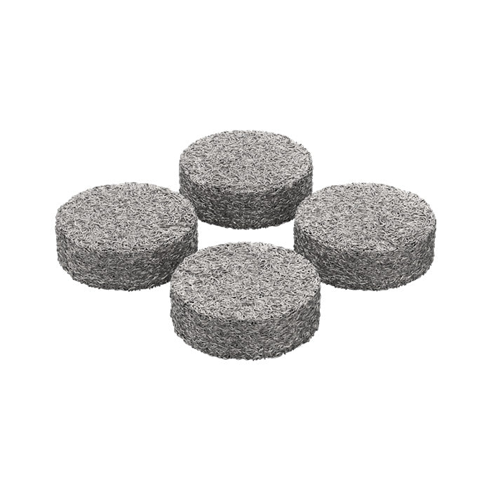 Storz & Bickel - Füllkissen, 4 Stück für Crafty & Mighty, 4x Füllkissen - ca. Ø 15 x 5 mm Seitenansicht