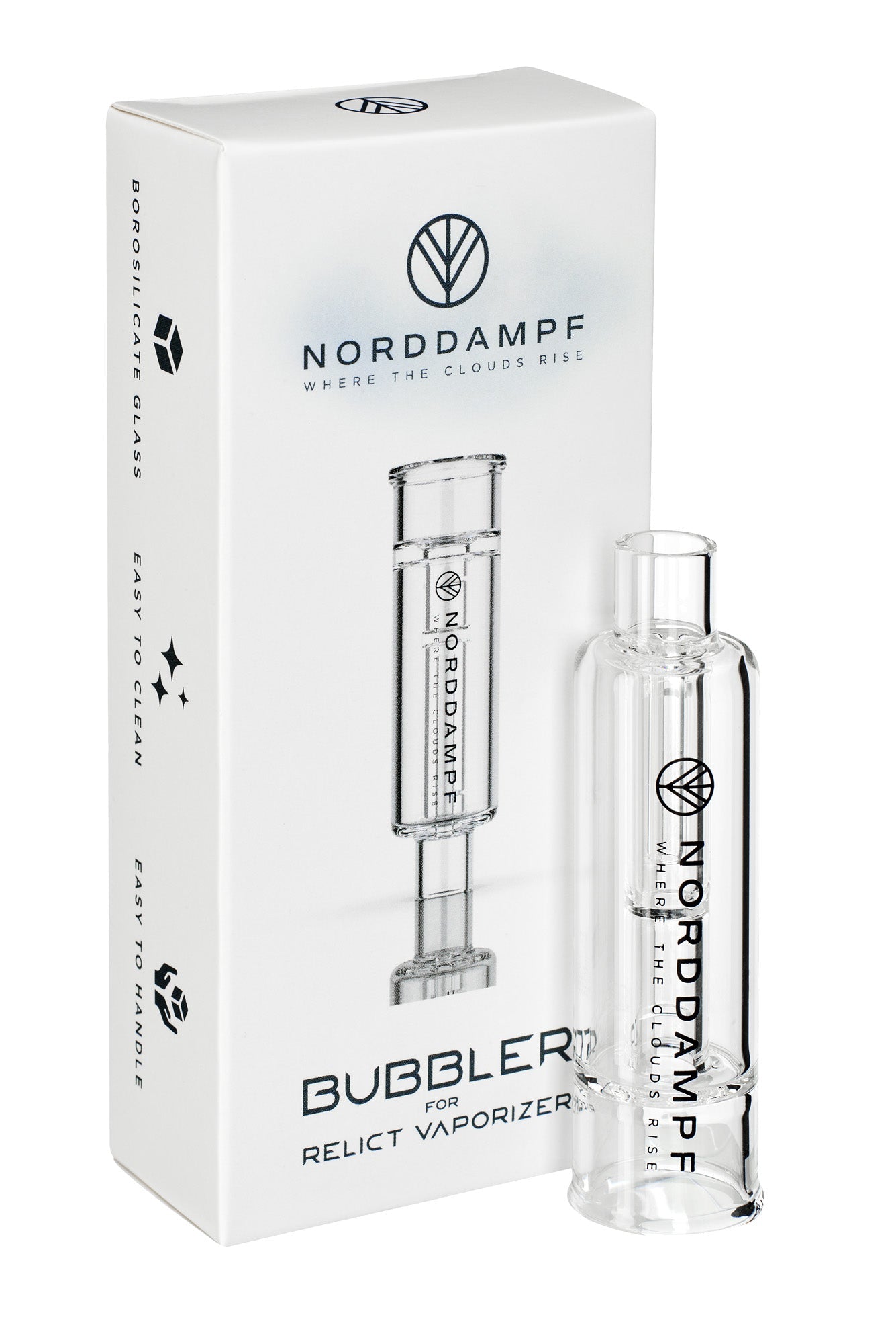 Relict Vaporizer, Norddampf - Bubbler / Wasserfilter ausgepackt vor OVP