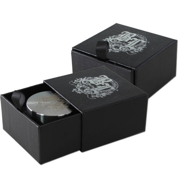 Black Leaf Edelstahl-Grinder 3 & 4-tlg. - Ø 50mm in OVP