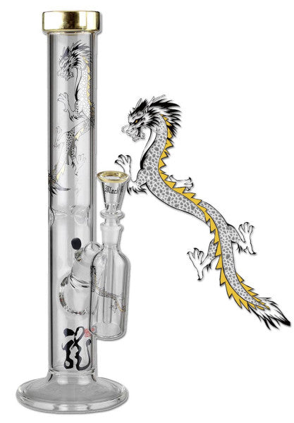 Black Leaf "Golden Dragon" Eisbong mit Vorkühler - Höhe 450mm